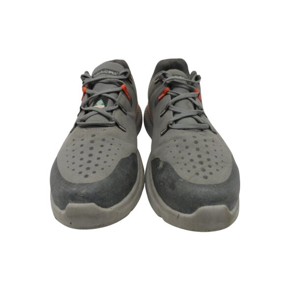 Timberland PRO Men's Low-Cut Intercept Steel Toe Work Shoes Grey/Orange Size 11W - Picture 2 of 8